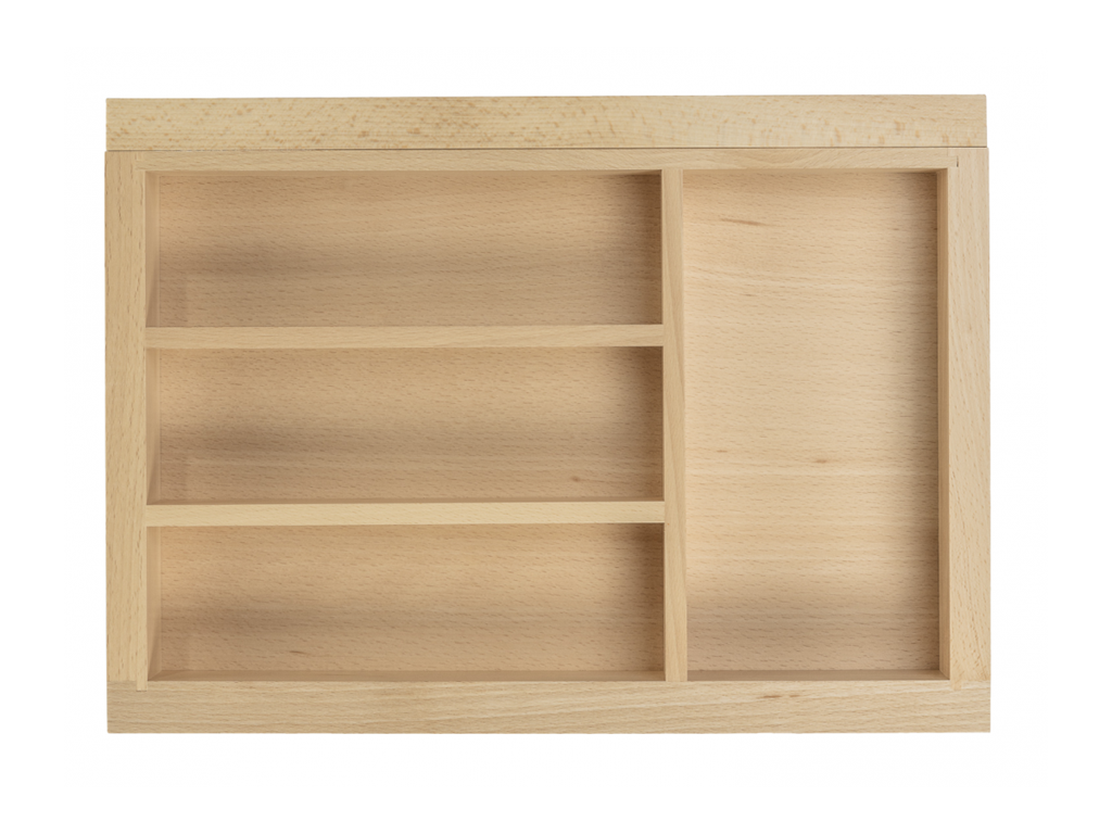 Portaposate in legno Faggio Modern Box-Axis per Cassetto varie misure | GTV - immagine 4